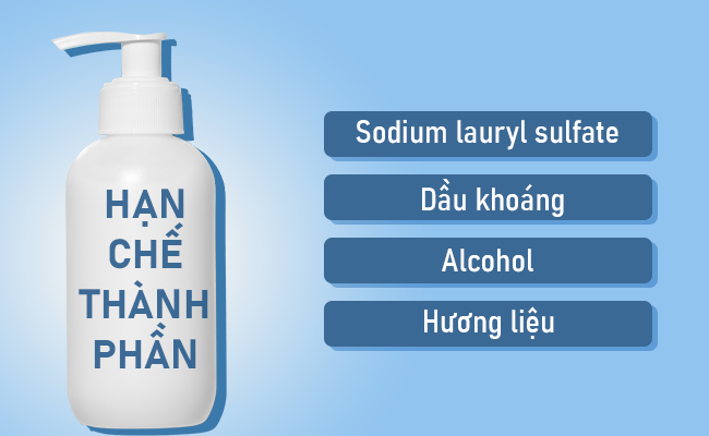 Cách chọn sữa rửa mặt dịu nhẹ cho da