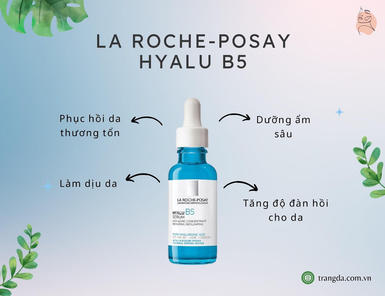 Serum B5 phục hồi da treatment- La Roche-Posay Hyalu B5