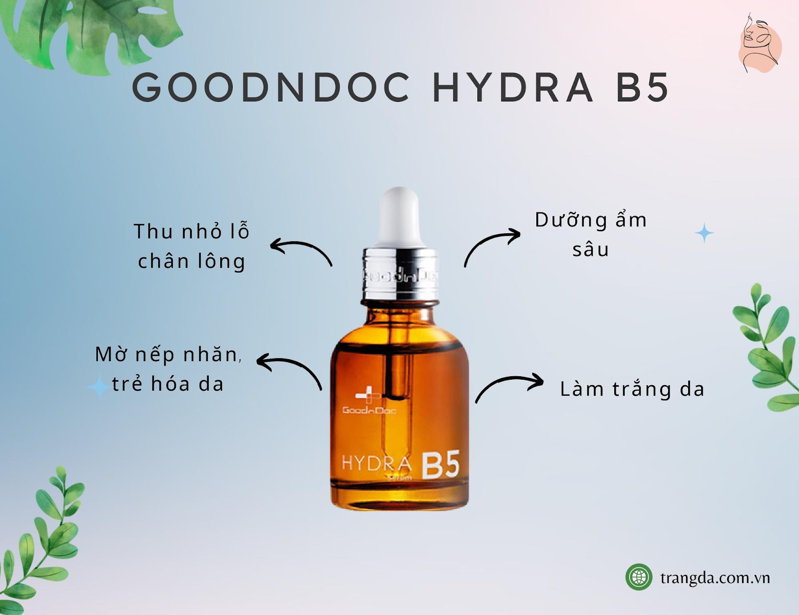 serum B5 phục hồi da treatment GoodnDoc Hydra B5