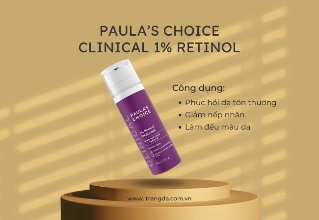 Treatment là gì? Tinh chất Paula’s Choice Clinical 1% Retinol