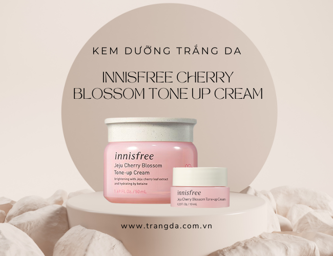 Kem dưỡng ẩm sáng da Innisfree Cherry Blossom Tone Up Cream (Mini size)