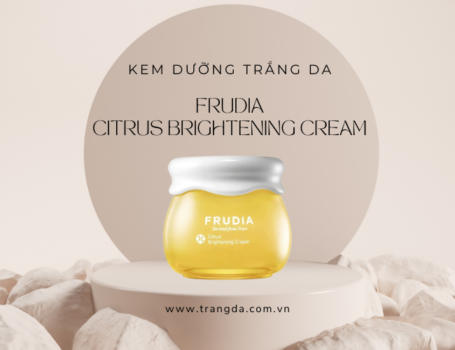 Kem Dưỡng trắng da Frudia Citrus Brightening Cream (Mini size)