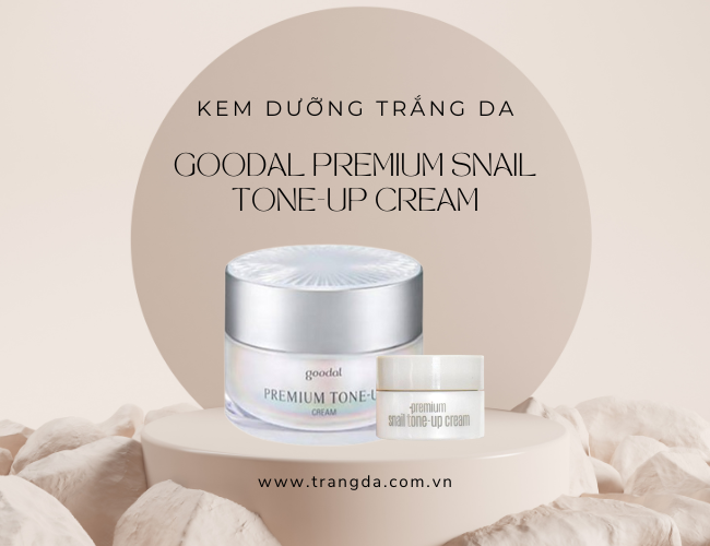 Kem Dưỡng Trắng Da Goodal Premium Snail Tone-Up Cream (Mini size)