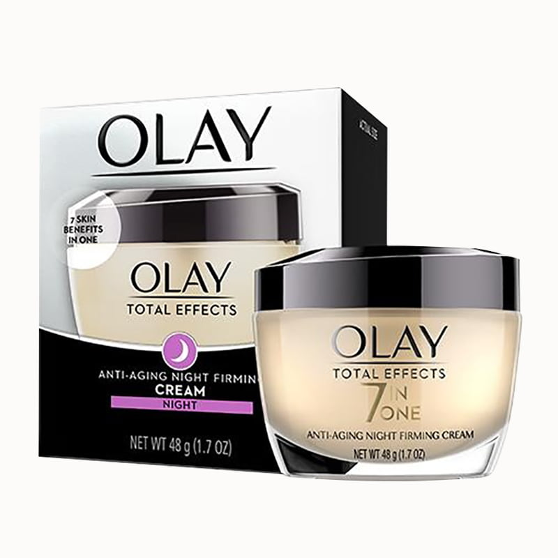 Olay Total Effect 7 in 1 night cream là kem dưỡng cho da hỗn hợp thiên khô