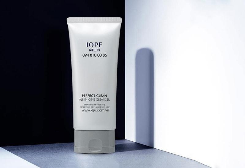 Sữa Rửa Mặt Cho Nam IOPE Men Perfect All In One Cleanser (nguồn: Internet)