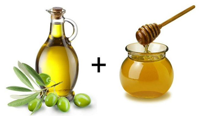Mật ong và dầu oliu tẩy tế bào chết