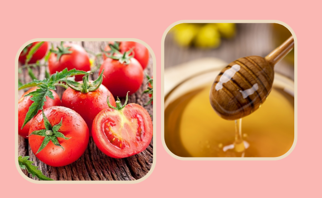 Sự kết hợp hoàn hảo giữa cà chua và mật ong.