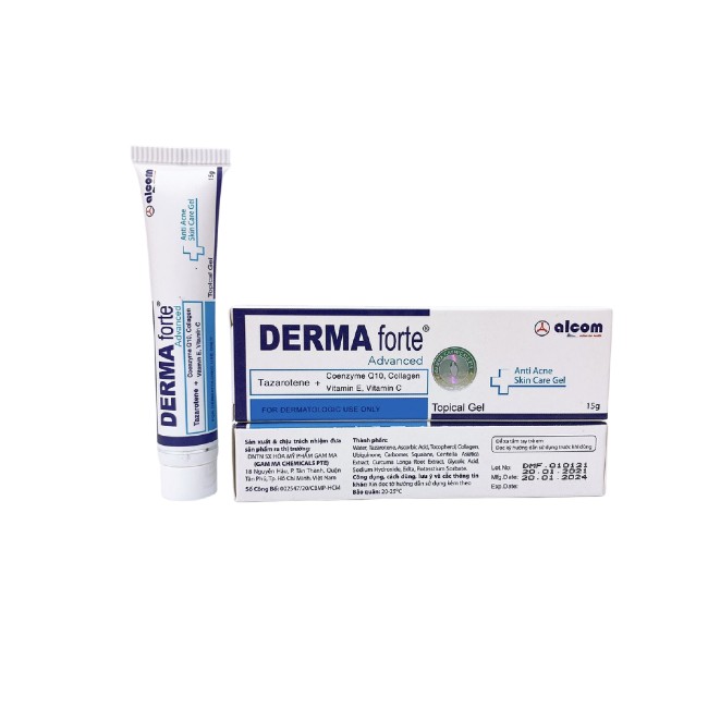 Alcom Derma Forte là dòng kem trị mụn cho da dầu được sử dụng phổ biến