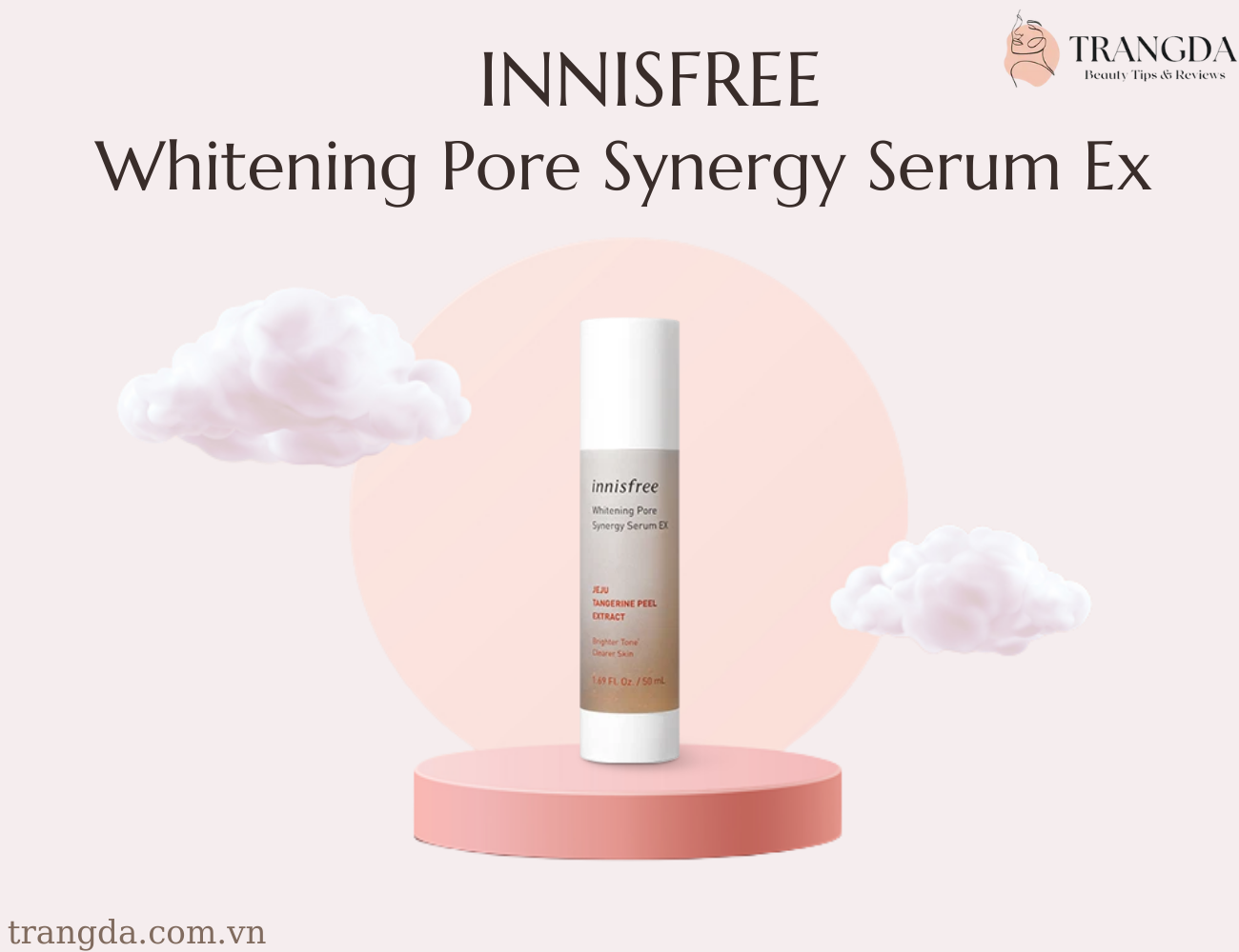 Serum dưỡng sáng da Innisfree Whitening Pore Synergy Serum Ex