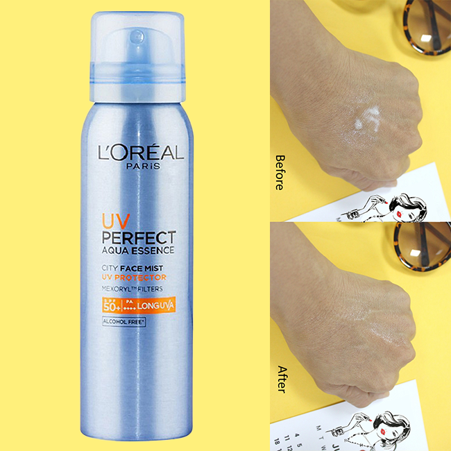 Kem chống nắng dạng xịt L'oréal Paris UV Perfect Aqua Essence