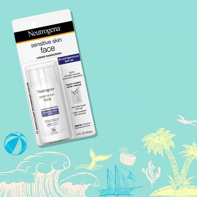 Kem chống nắng Neutrogena Face Sunscreen For Sensitive