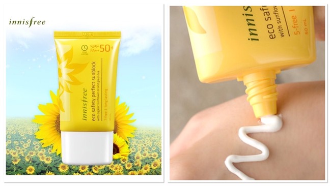 Kem chống nắng Innisfree Eco Safety Perfect Waterproof SPF50+ PA+++ (Nguồn: Internet)