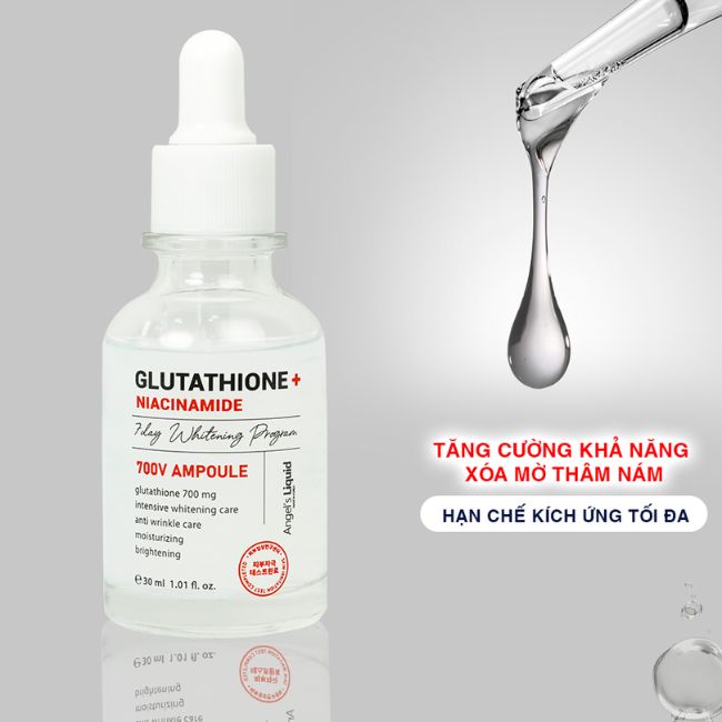 Serum dưỡng trắng da Angel’s Liquid serum Glutathione 700 V-Ampoul (Nguồn: Internet)