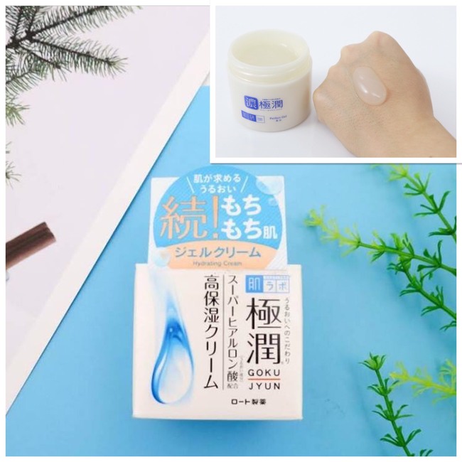 Kem dưỡng ẩm Hada Labo Gokujun Hyaluronic Cream nội địa Nhật