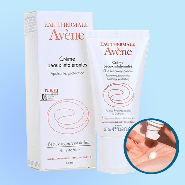 Kem dưỡng ẩm chống kích ứng Avene skin recovery cream