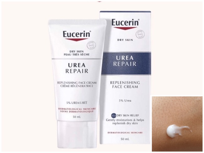 Kem dưỡng Eucerin Urea Repair Replenishing Face