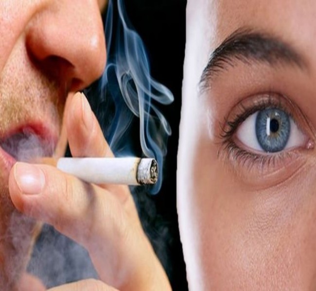 Hút thuốc, chất kích thích khiến mắt thâm