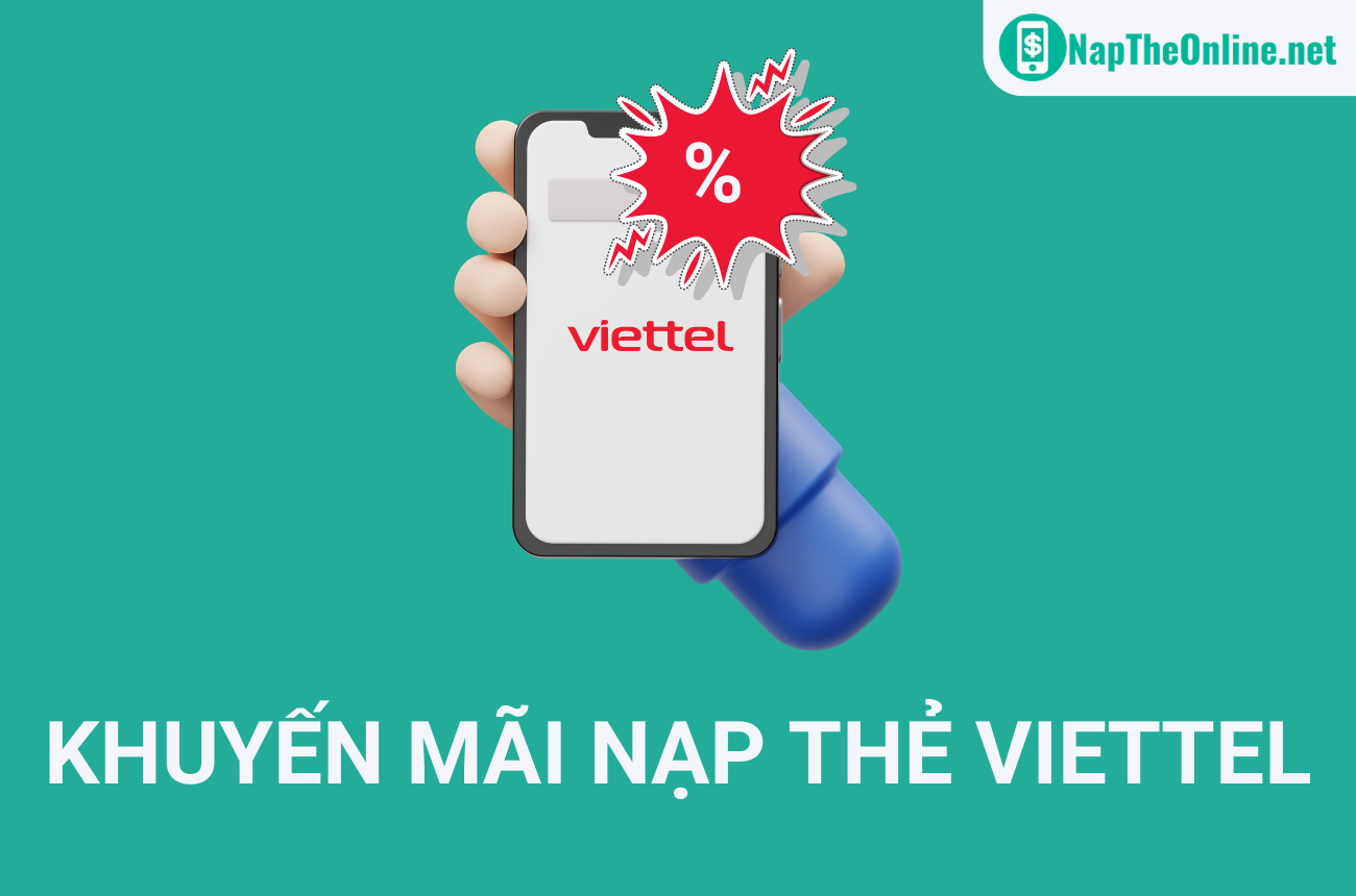 Khuyến mãi nạp thẻ Viettel cực ưu đãi qua ZaloPay