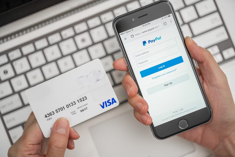 Nạp tiền vào Paypal thông qua Visa, Mastercard