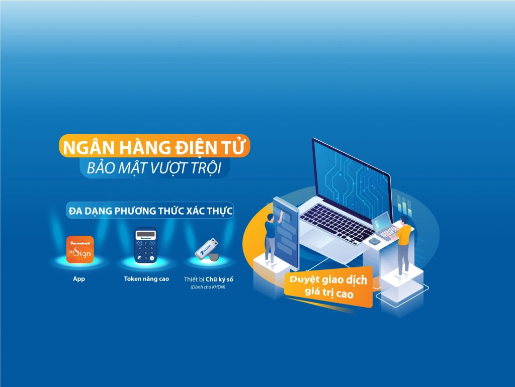 Ứng dụng chuyển tiền của Sacombank