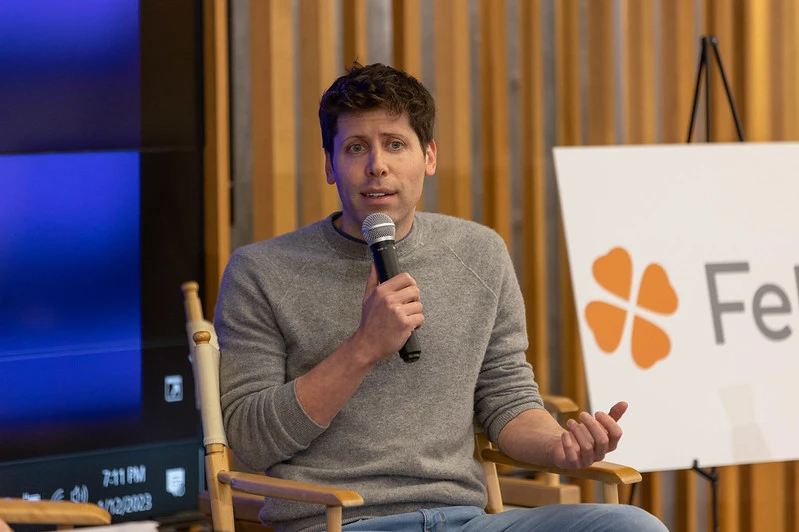 CEO OpenAI Sam Altman tại sự kiện ra mắt GPT-4 