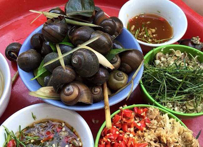 Ốc nóng Hà Trang ăn là nghiện