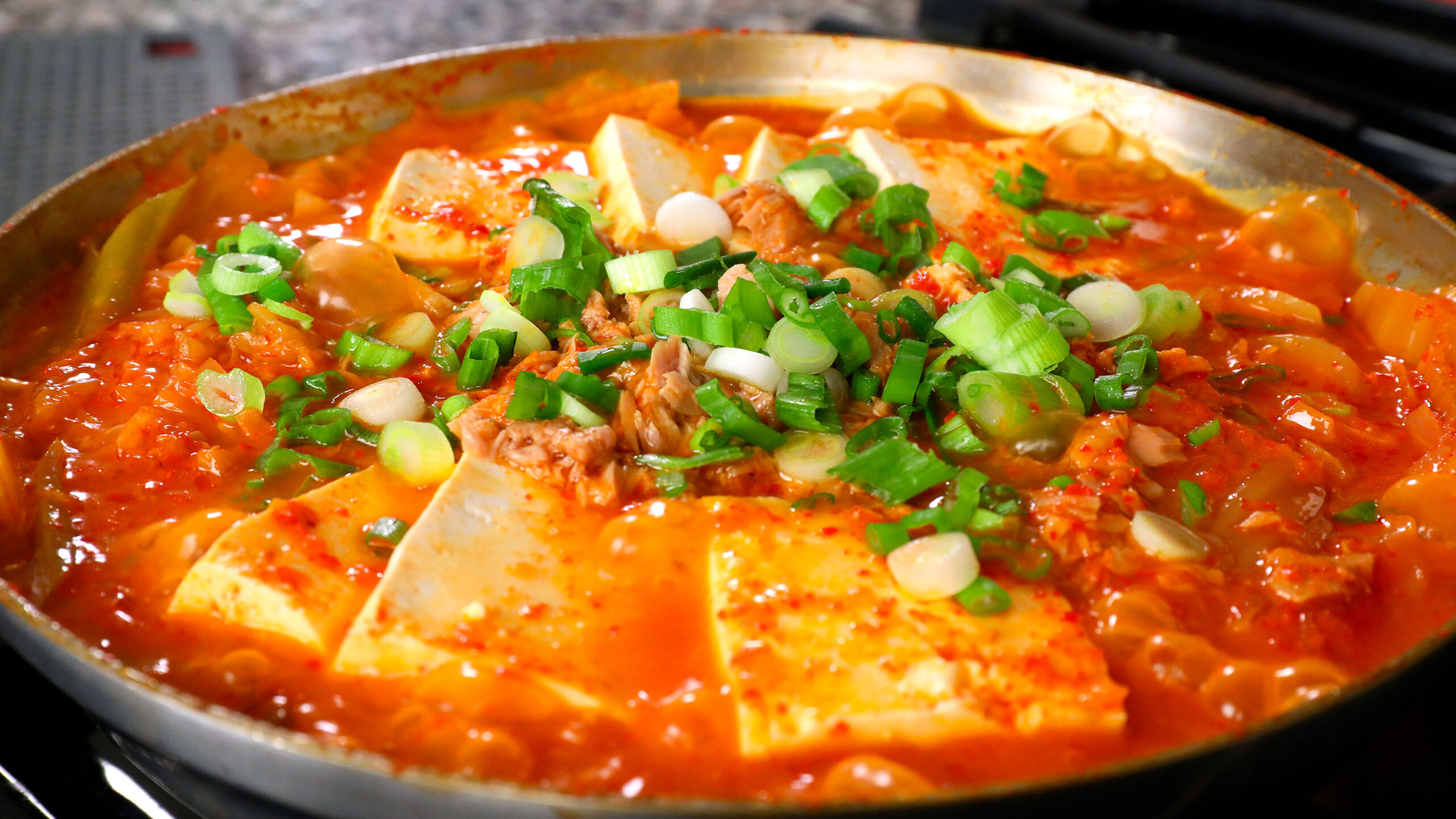 Cách nấu súp đậu phụ Hàn Quốc