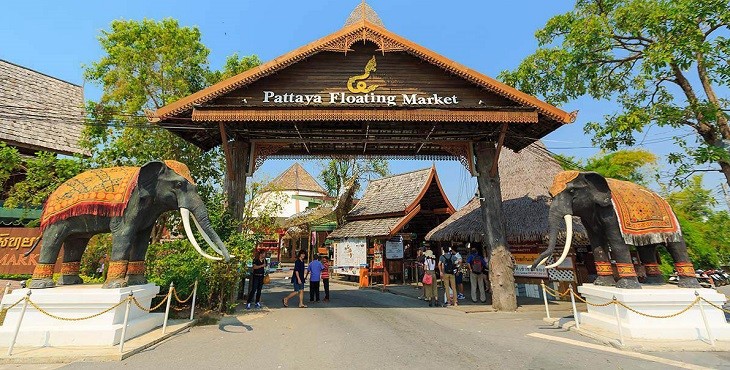 Chợ nổi bốn mùa Pattaya bạn nhất định phải đi một lần