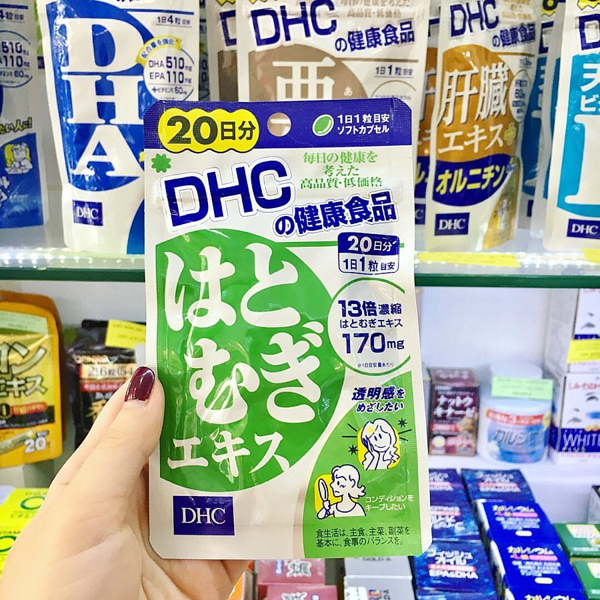 Top thực phẩm chức năng DHC của Nhật giúp làm trắng da hiệu quả
