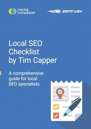 Local SEO Checklist by Tim Capper