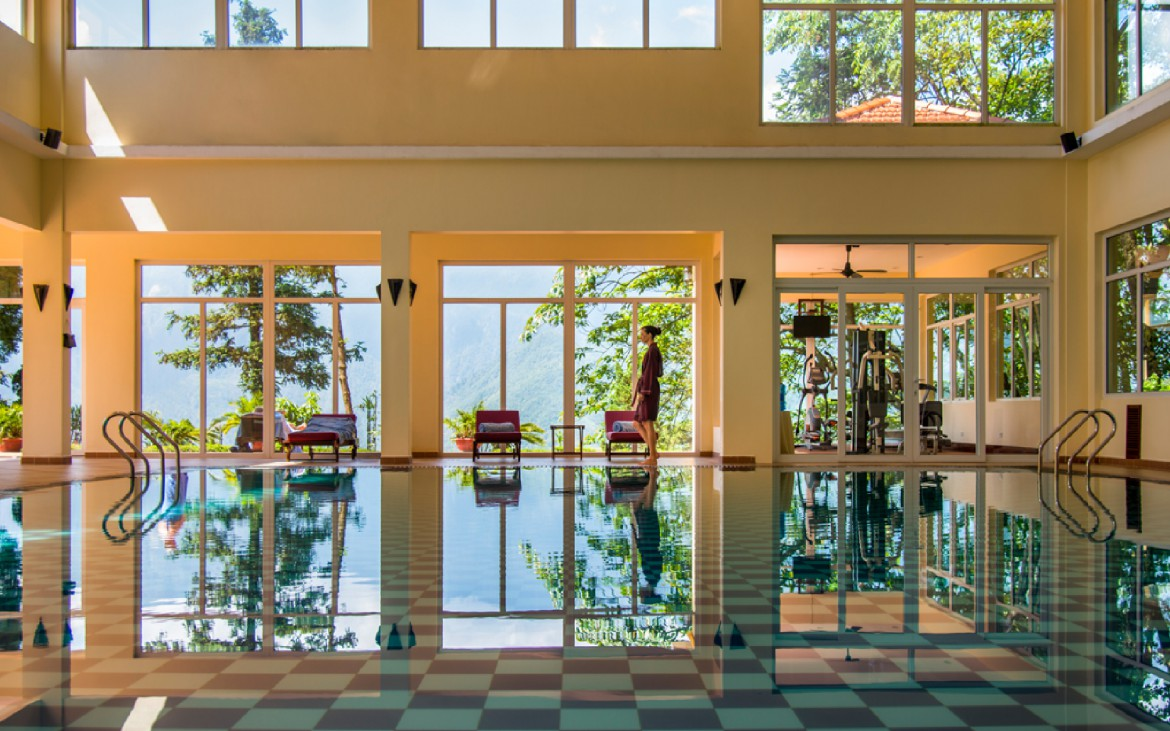 Phòng Gym và bể bơi nước nóng tại Victoria Sapa(Nguồn: victoriahotels.asia)