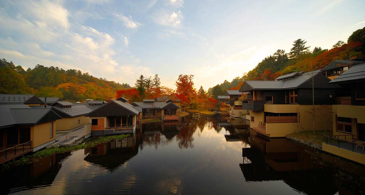 Các khu làng xinh đẹp tại Nhật (Nguồn tournhatgiare.com)