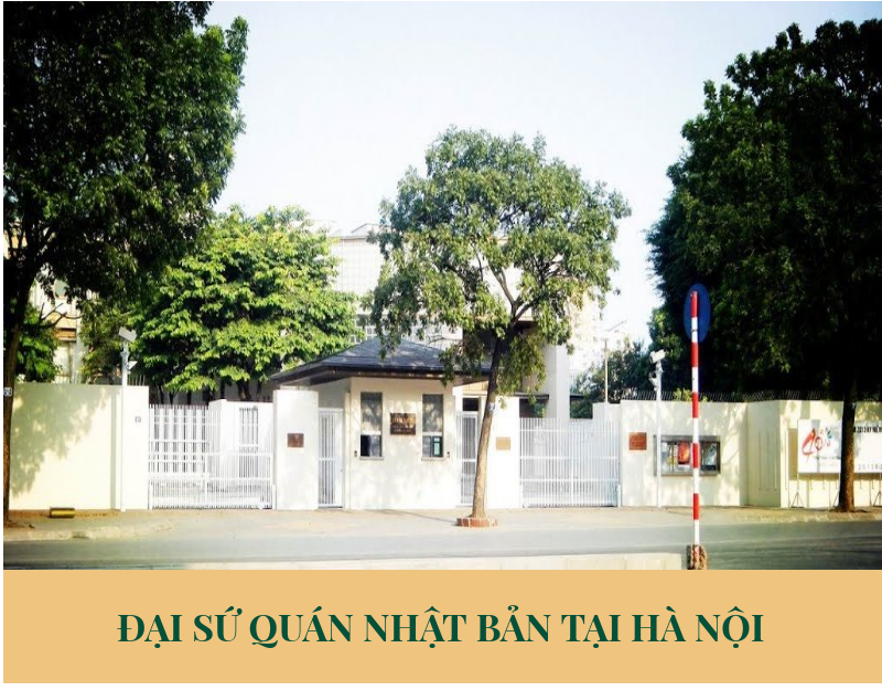 Đại sứ quán Nhật tại Hà Nội (Nguồn: laodongnhatban.com.vn)