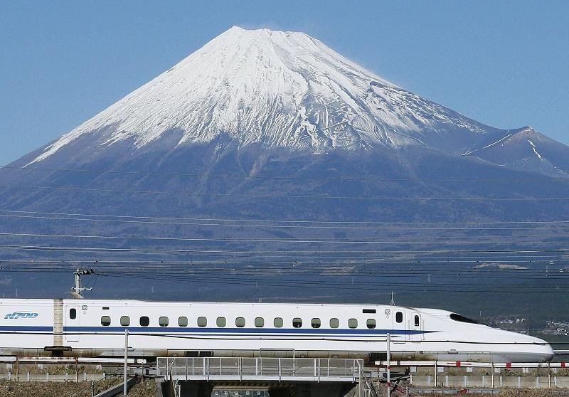 Khách tham gia tour được trải nghiệm tàu cao tốc Shinkansen (Nguồn: Sajha.com)