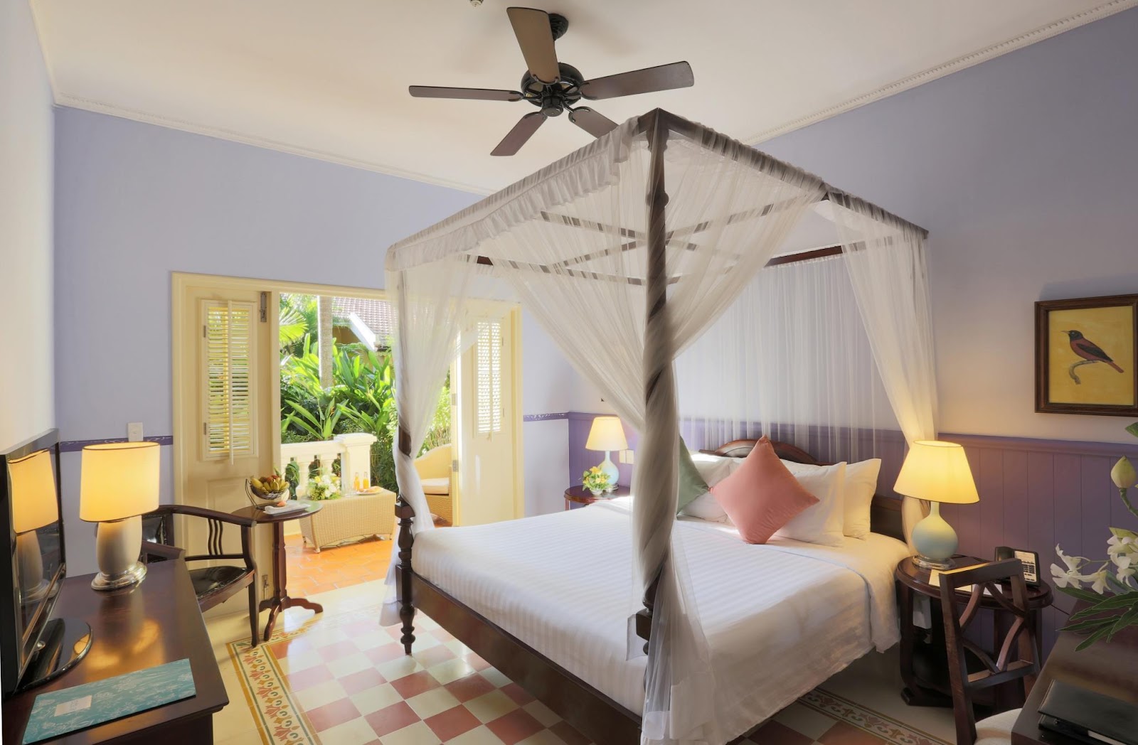 Nội thất đáng yêu, độc đáo bên trong một phòng nghỉ ở La Veranda Phú Quốc Resort. (Nguồn: pix10.agoda.net)