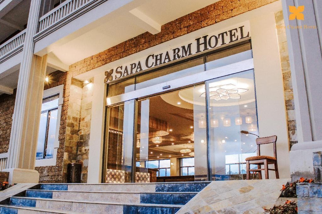 Sảnh của khách sạn Sapa Charm (Nguồn: agoda.net)