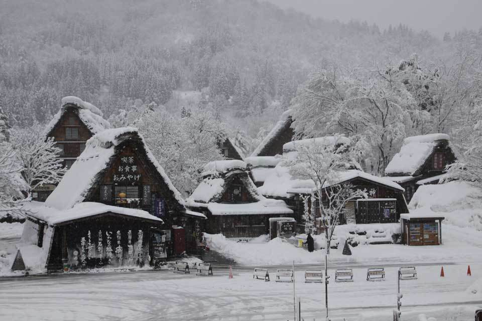 Làng tuyết tại Toyama (Nguồn: vietnamnet.vn)