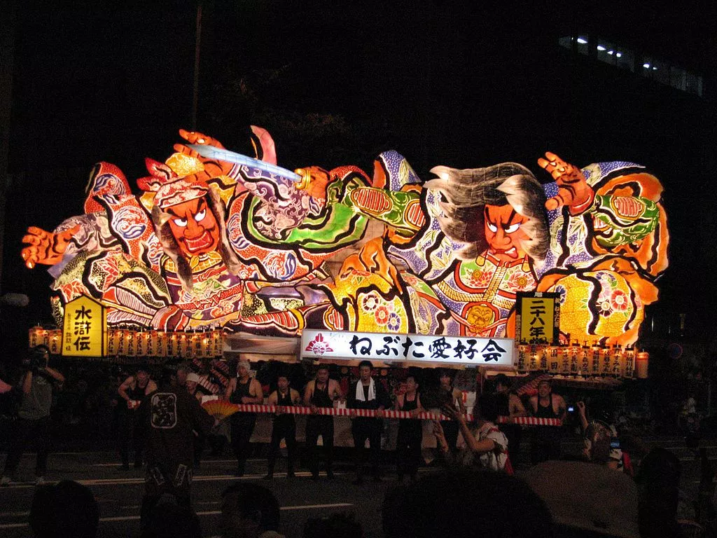  Lễ hội đèn lồng Aomori Nebuta Matsuri (Nguồn: takoyaki.asia) 