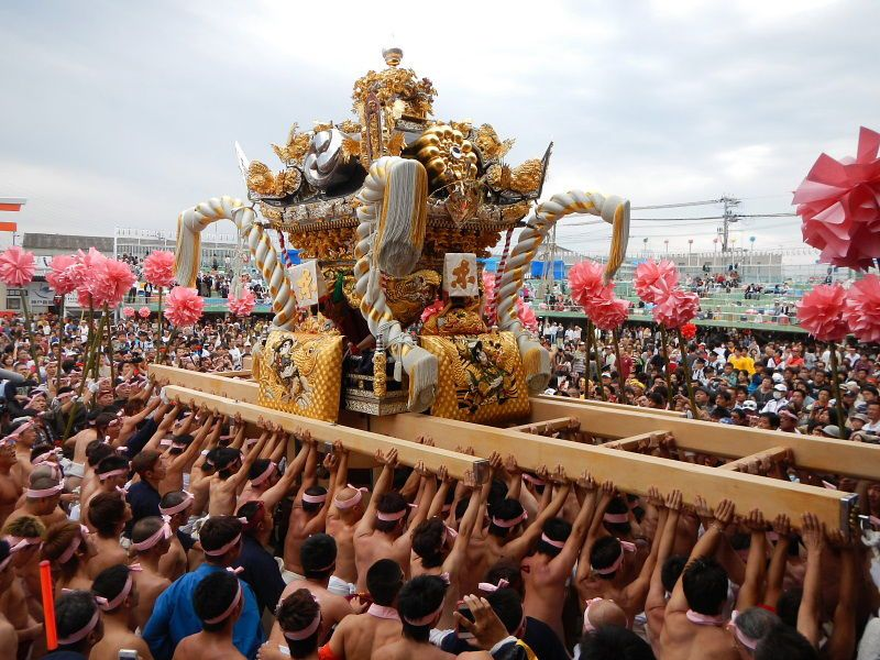 Lễ hội Nada no Kenka Matsuri, Hyogo 