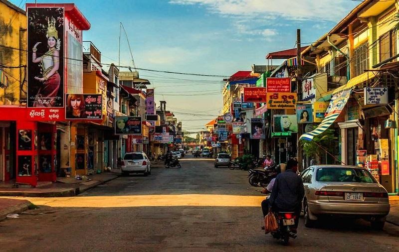 Thành phố Battambang năng động nhưng vẫn giữ được sự mộc mạc, chân chất (Nguồn: tourcampuchia.com.vn)