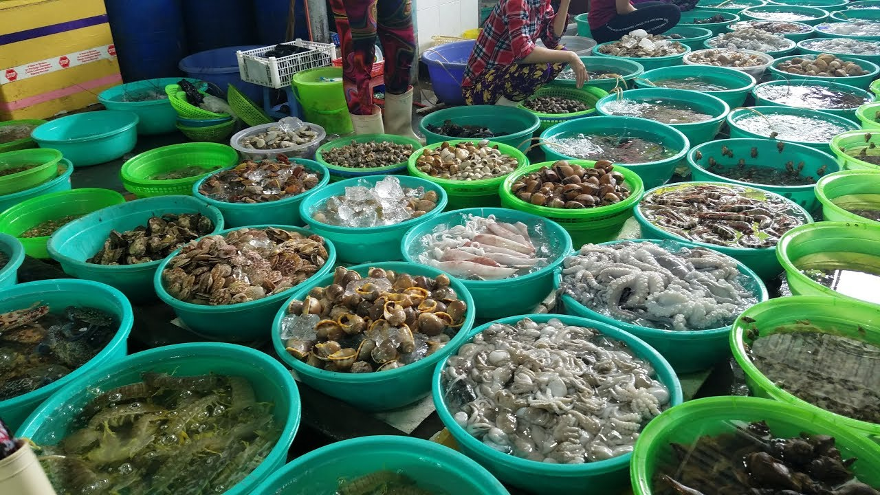 Đi Cần Giờ chơi gì? Ăn gì ở chợ hải sản Hàng Dương? (Nguồn: youtube.com)