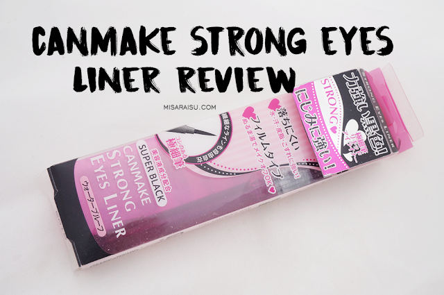 Review bút Kẻ Viền Mắt Không Lem – Strong Eyes Liner cho cô nàng cuồng makeup kiểu Nhật đây!