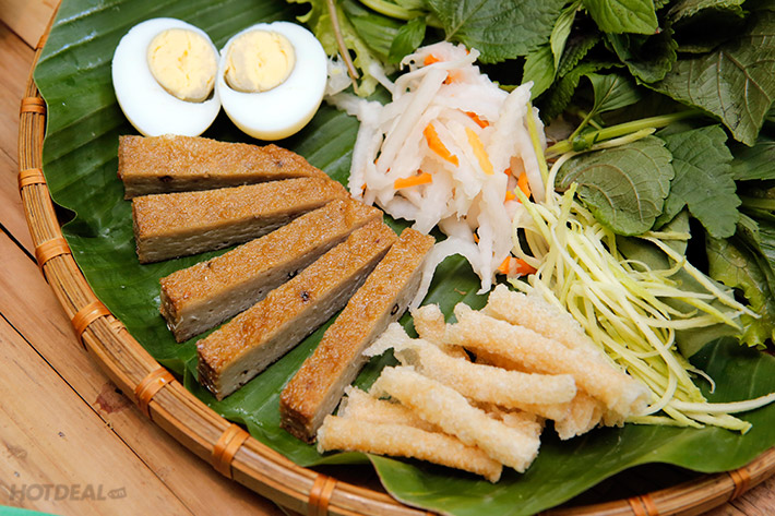 Chả cá cuốn bánh tráng