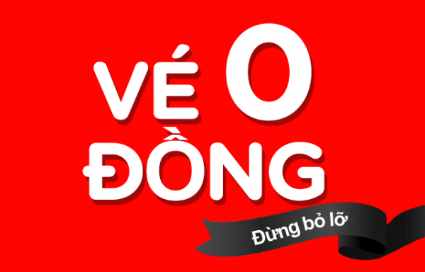 Vé máy bay 0 đồng