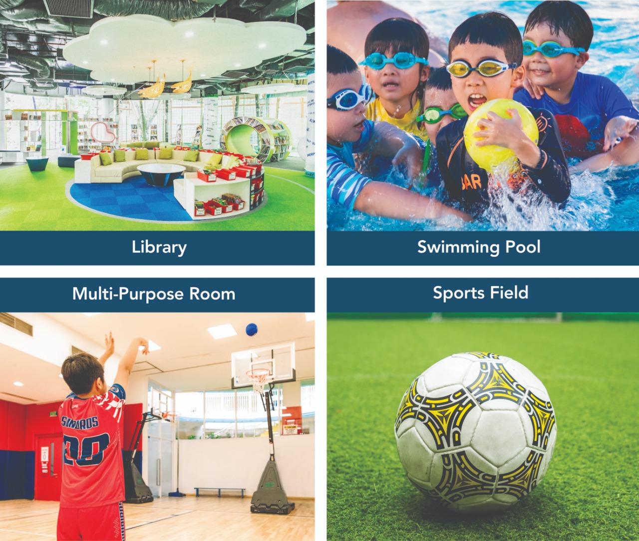 Consider facilities and culture of international school