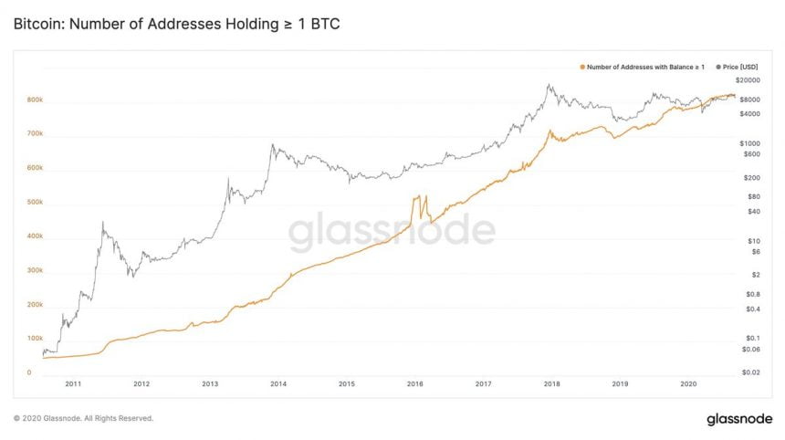 Bitcoin. Image Courtesy of Glassnode.