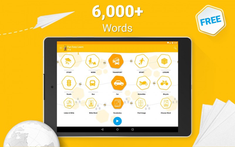 6.000 Words - App học tiếng Anh miễn phí tốt nhất cho vốn từ vựng