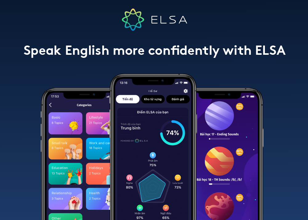 ELSA Speak - Ứng dụng học phát âm và giao tiếp tiếng Anh