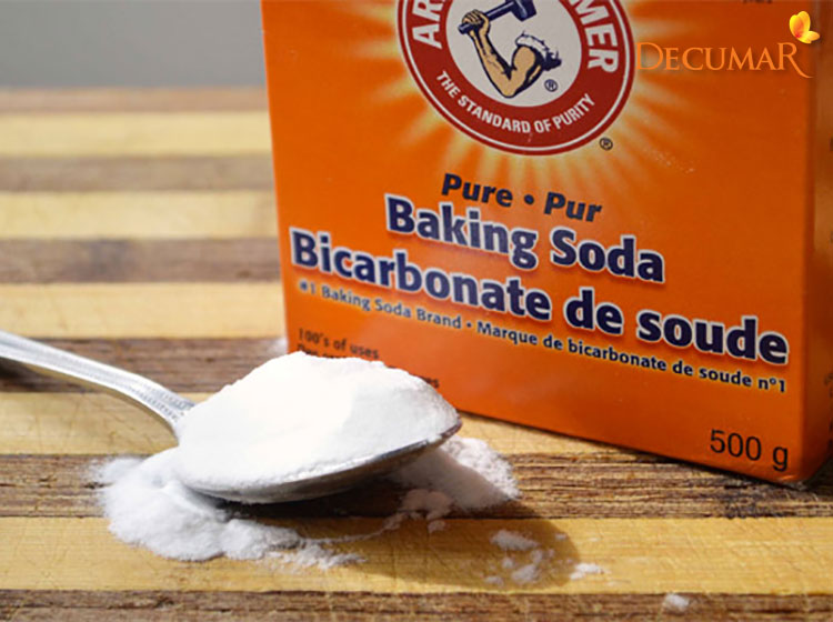 dùng baking soda trị mụn