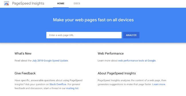 Test Speed Website: Google PageSpeed ​​Insights – đo tốc độ website online